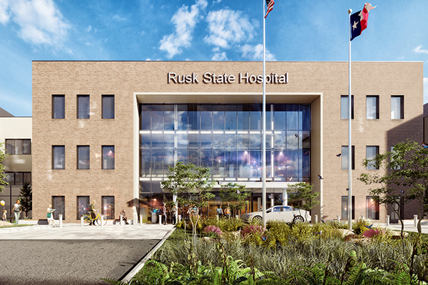 Rusk State Hospital Rendering