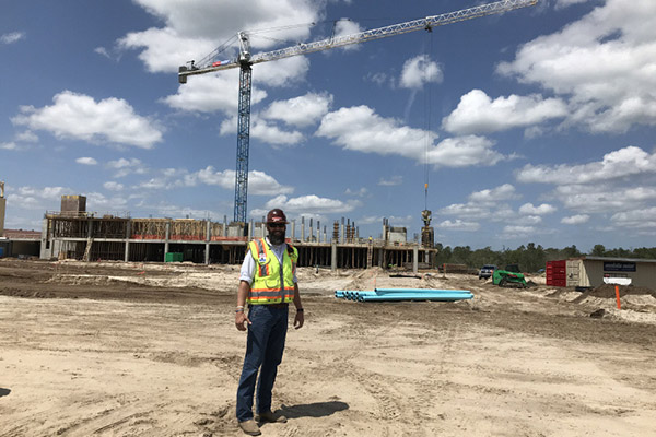 construction worker onsite