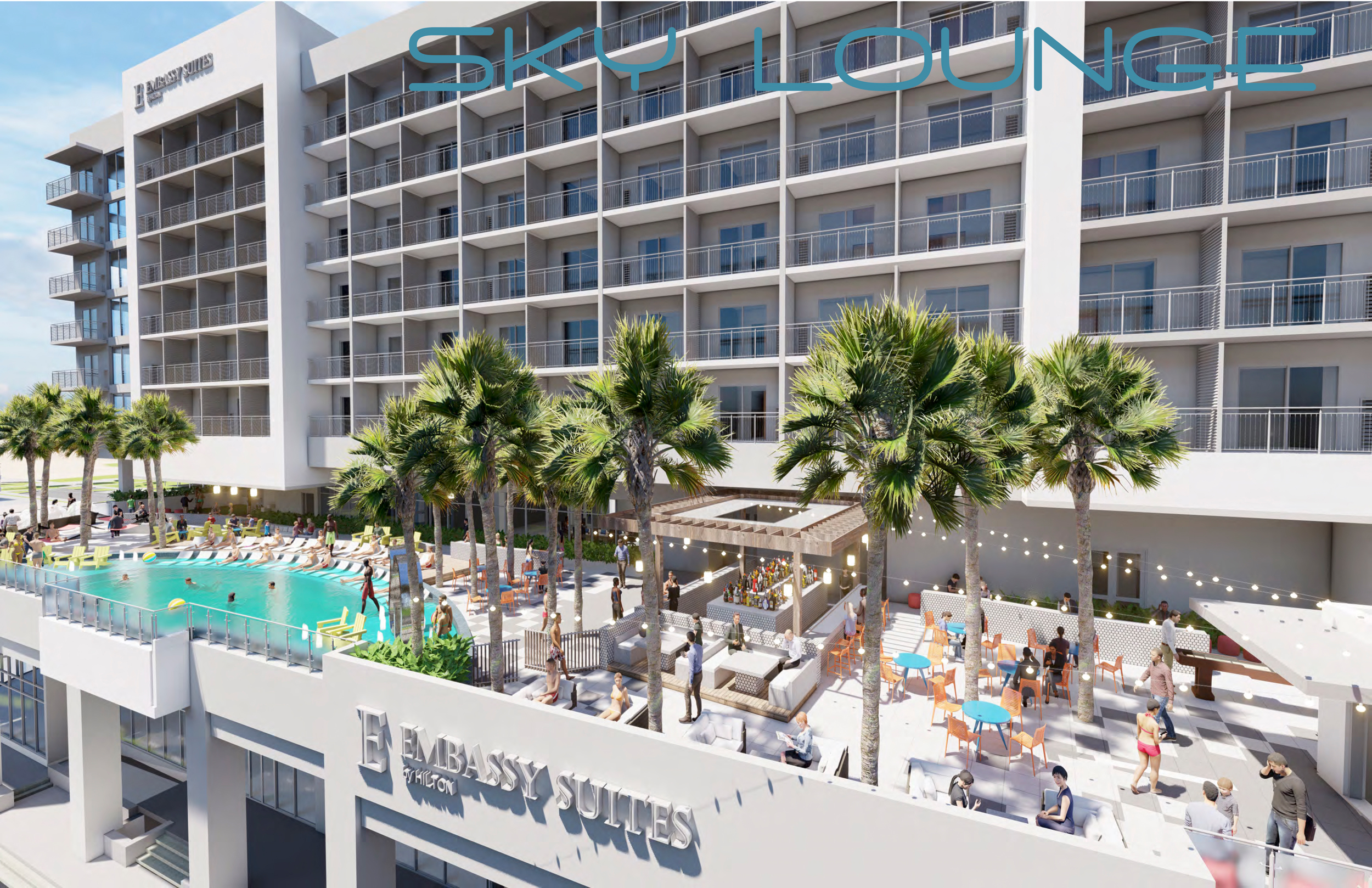 Embassy Suites Gulf Shores rendering
