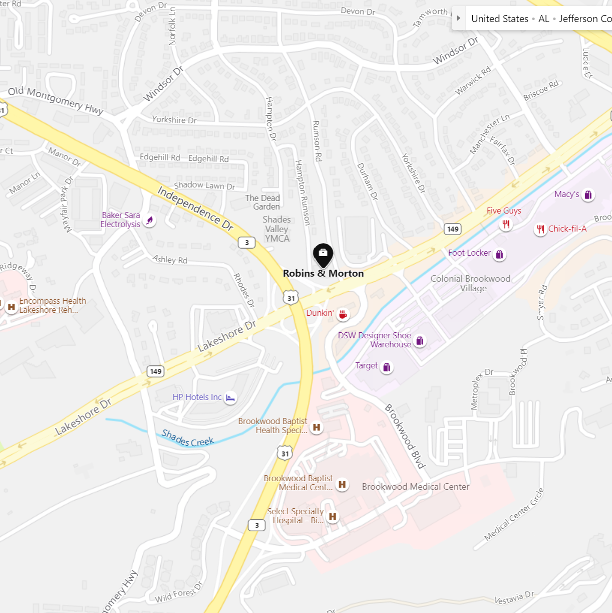 Birmingham office location