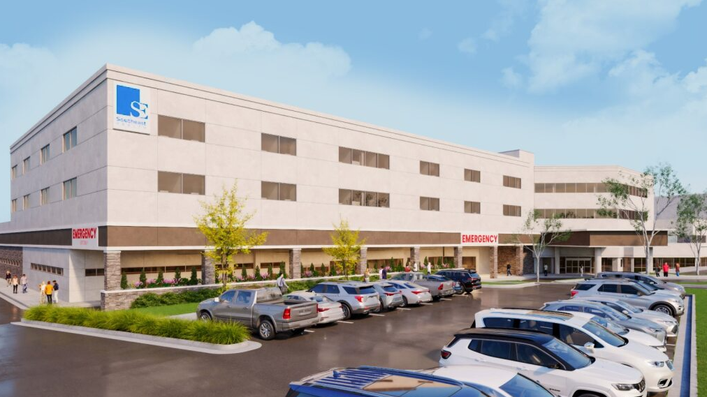 Southeast Health Medical Center Expansion rendering