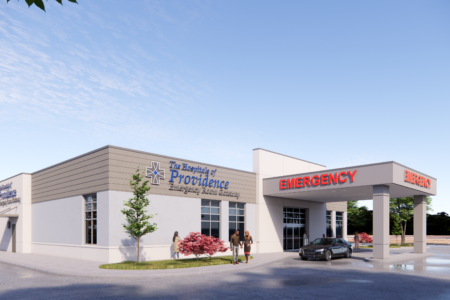 The Hospitals of Providence Emergency Room Gateway rendering