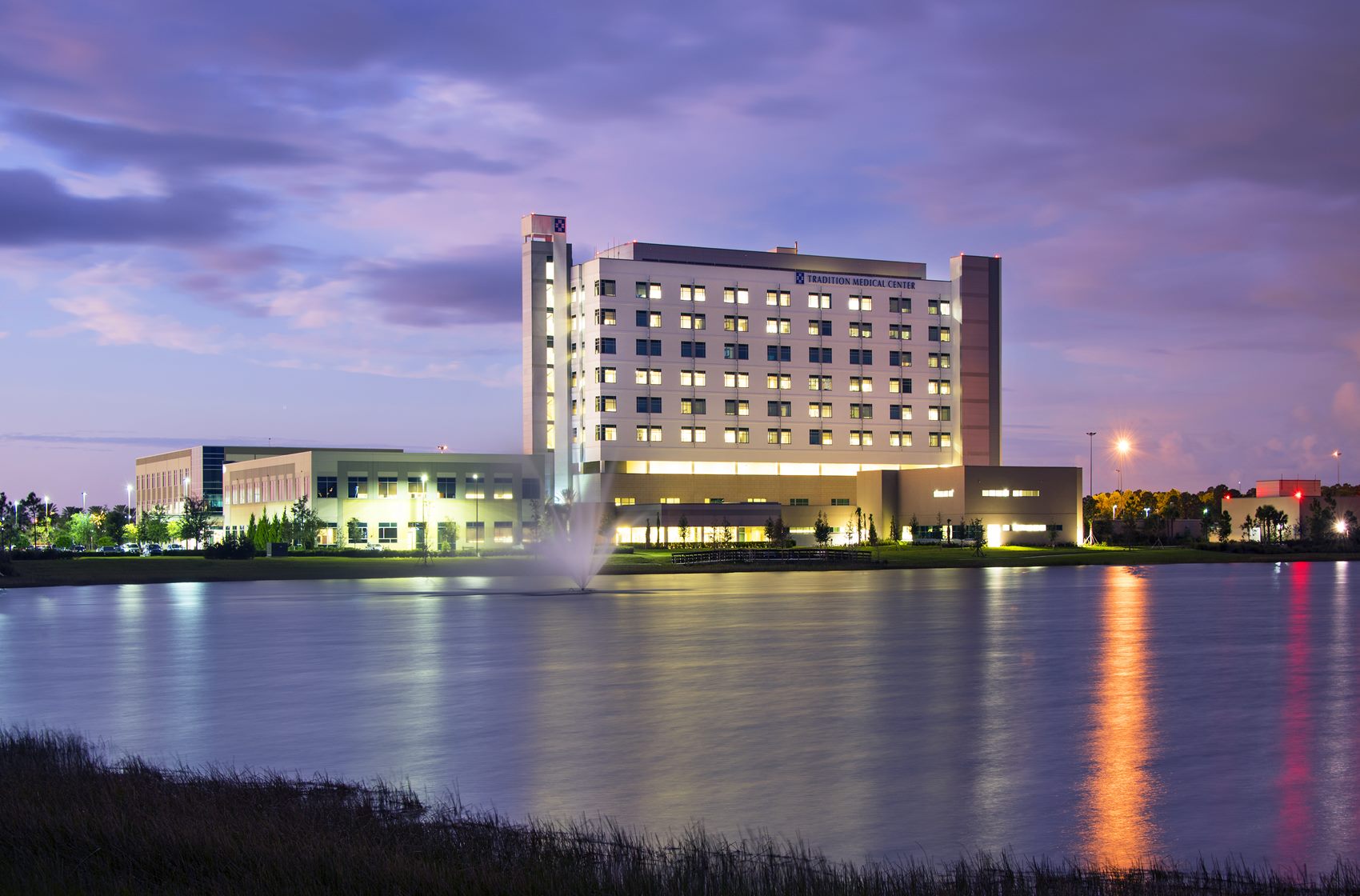 Exterior of Tradition Medical Center