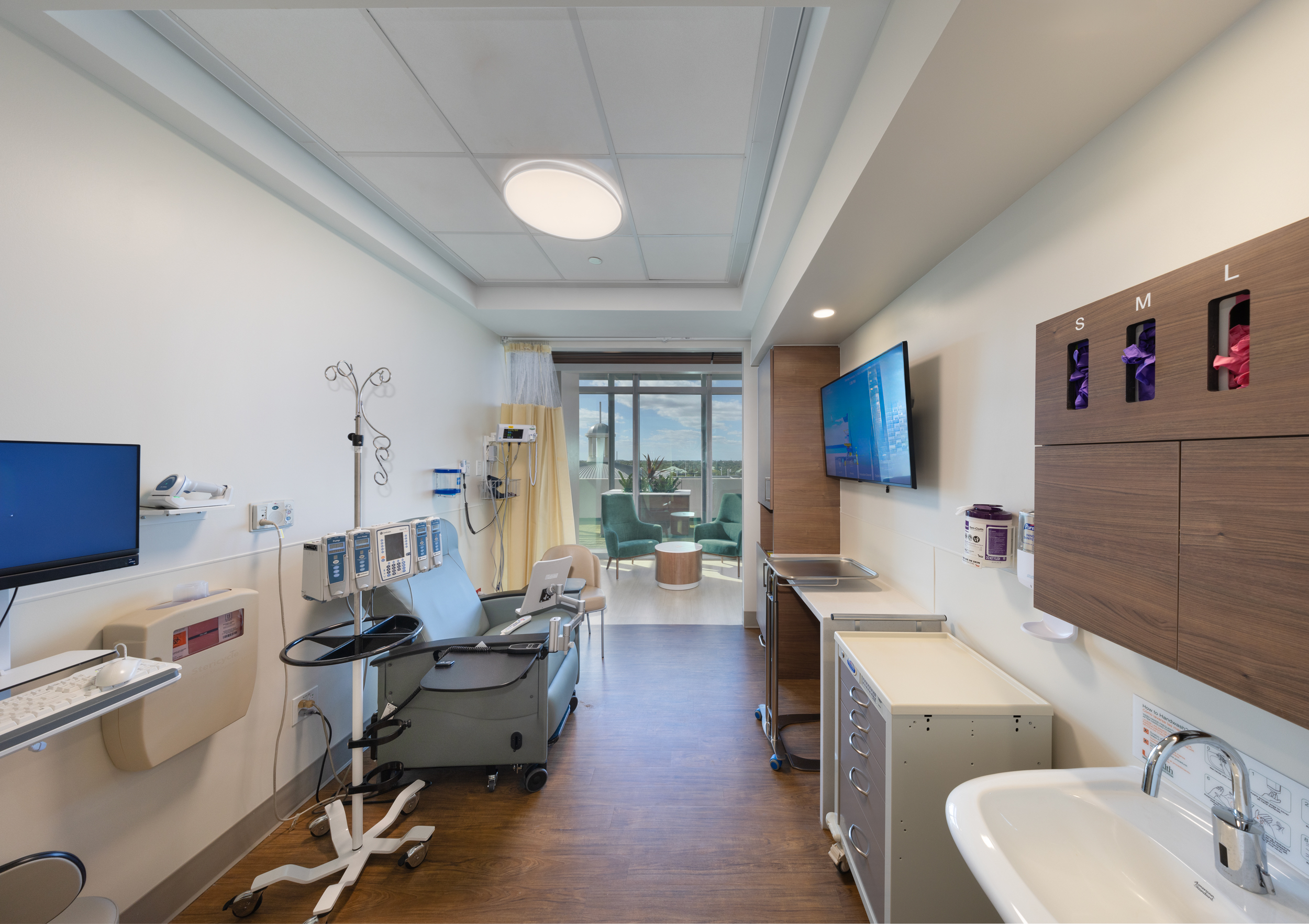 Image of patient exam area