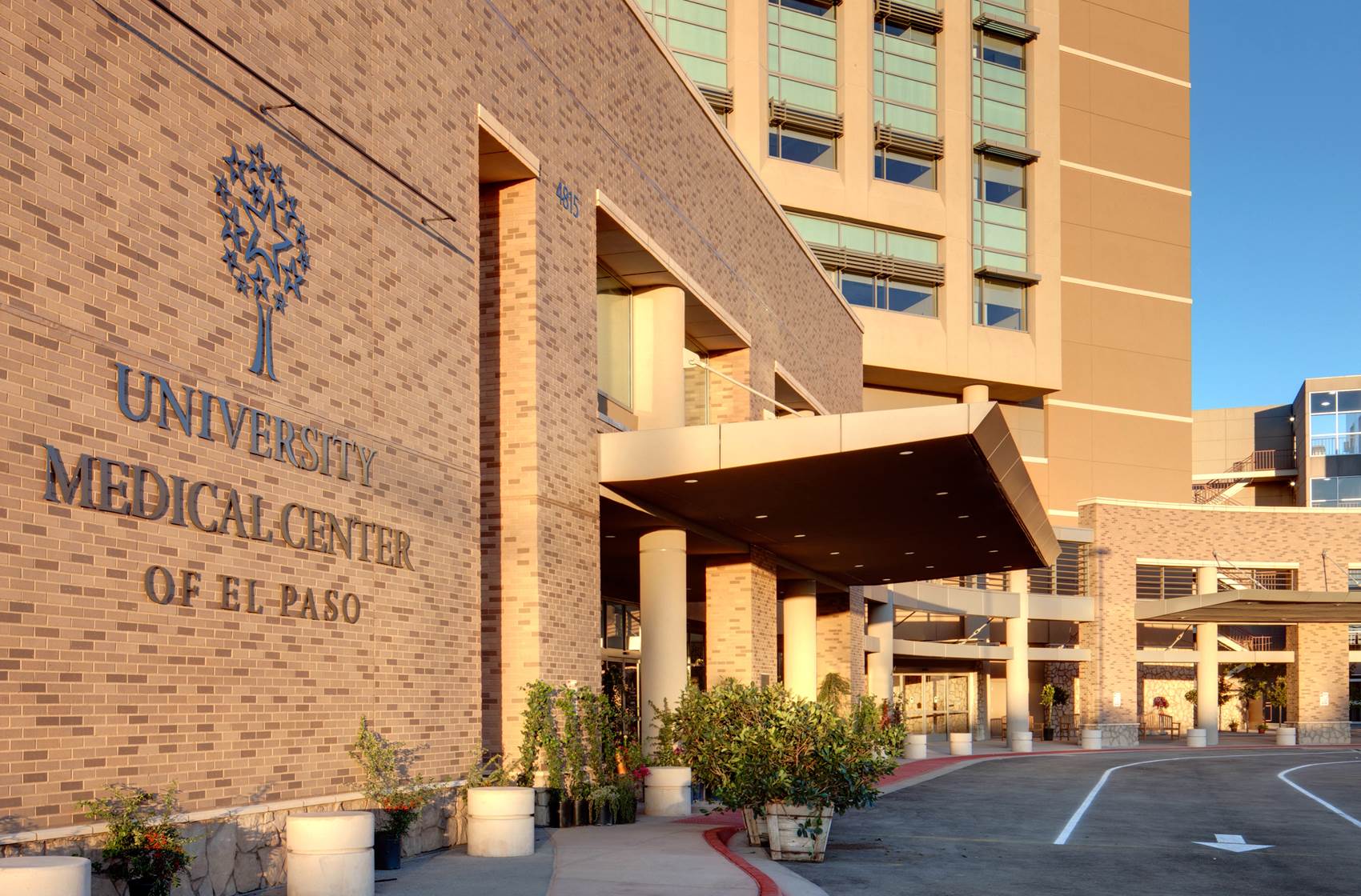 Entrance to the University Medical Center of El Paso