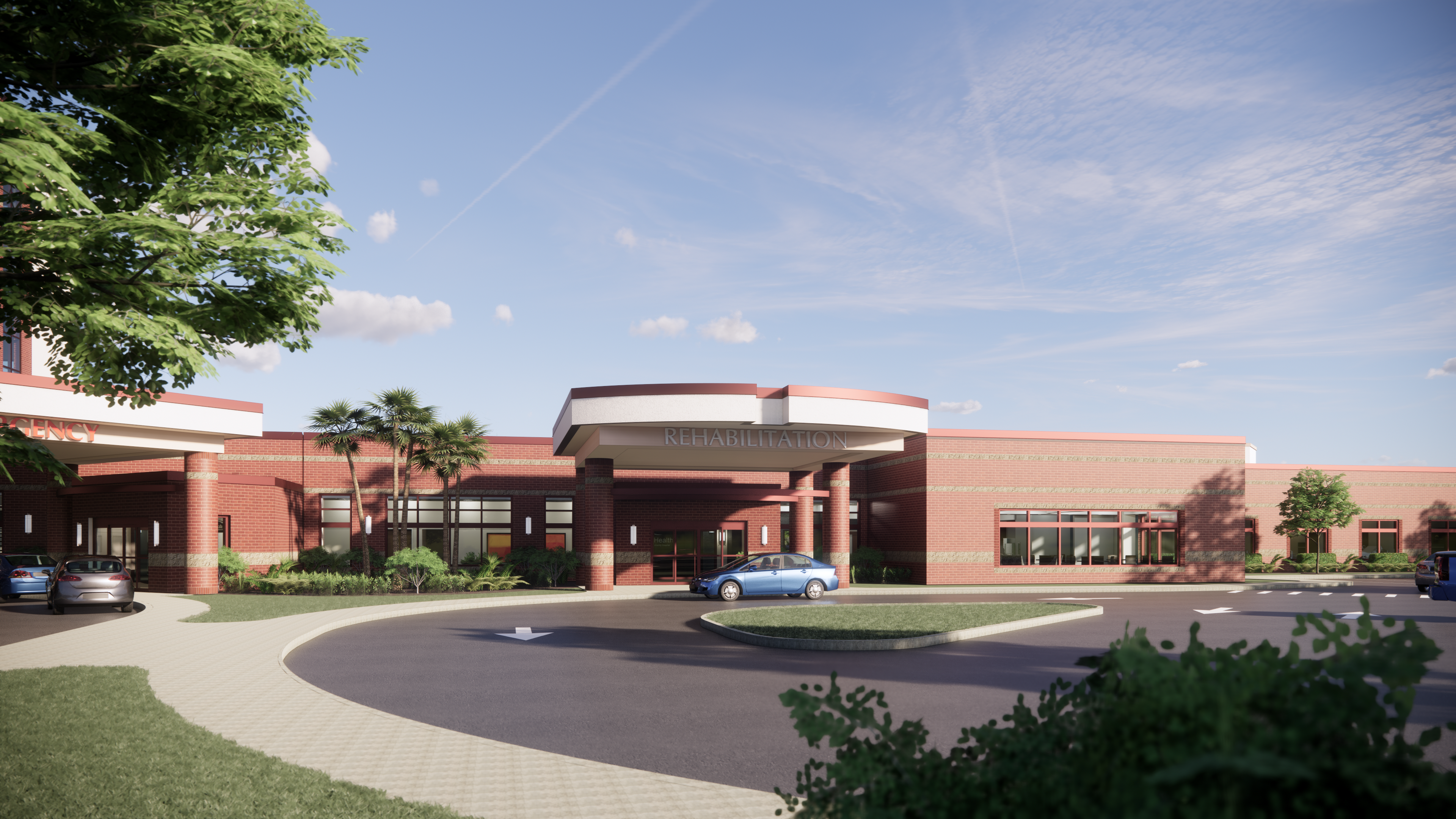 hospital rendering