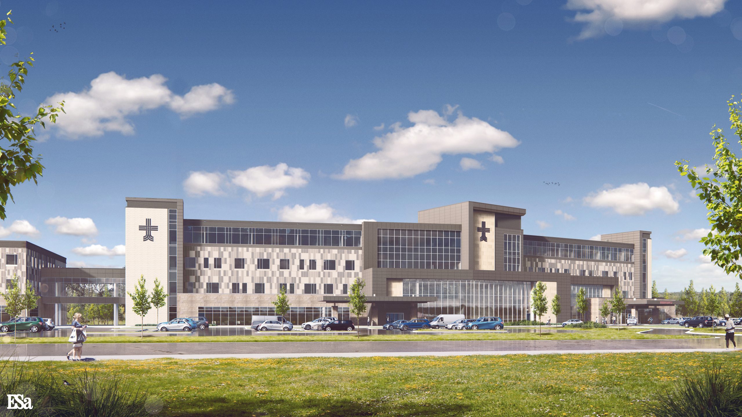 hospital rendering