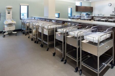 Neonatal area of Winnie Palmer Hospital for Women and Children