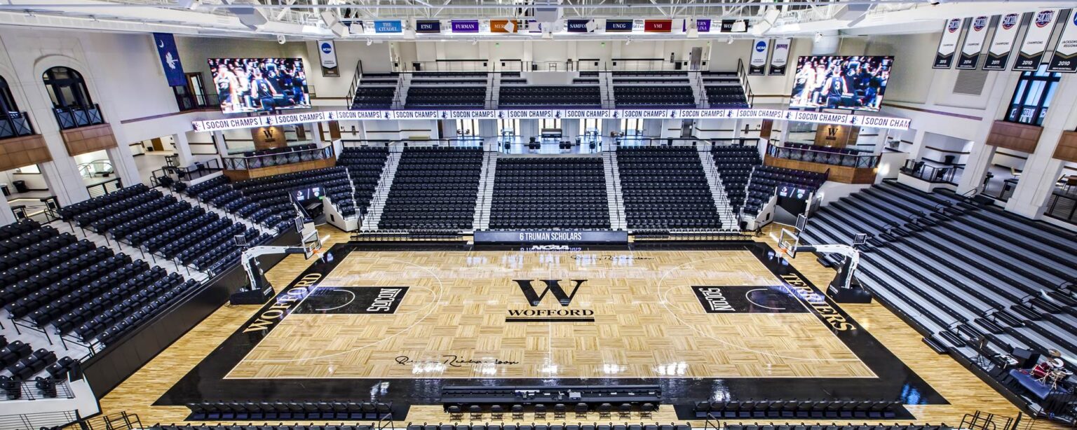 Wofford College โ The Jerry Richardson Indoor Arena | Robins & Morton Wofford College โ The Jerry Richardson Indoor Arena | Robins & Morton