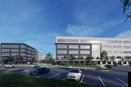 office building rendering