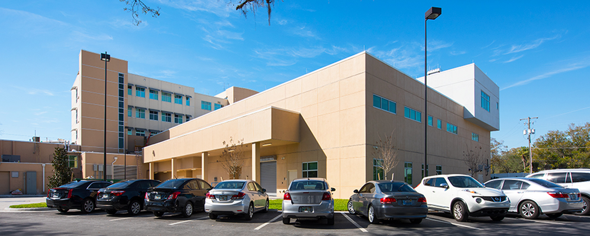 AdventHealth Carrollwood addition exterior