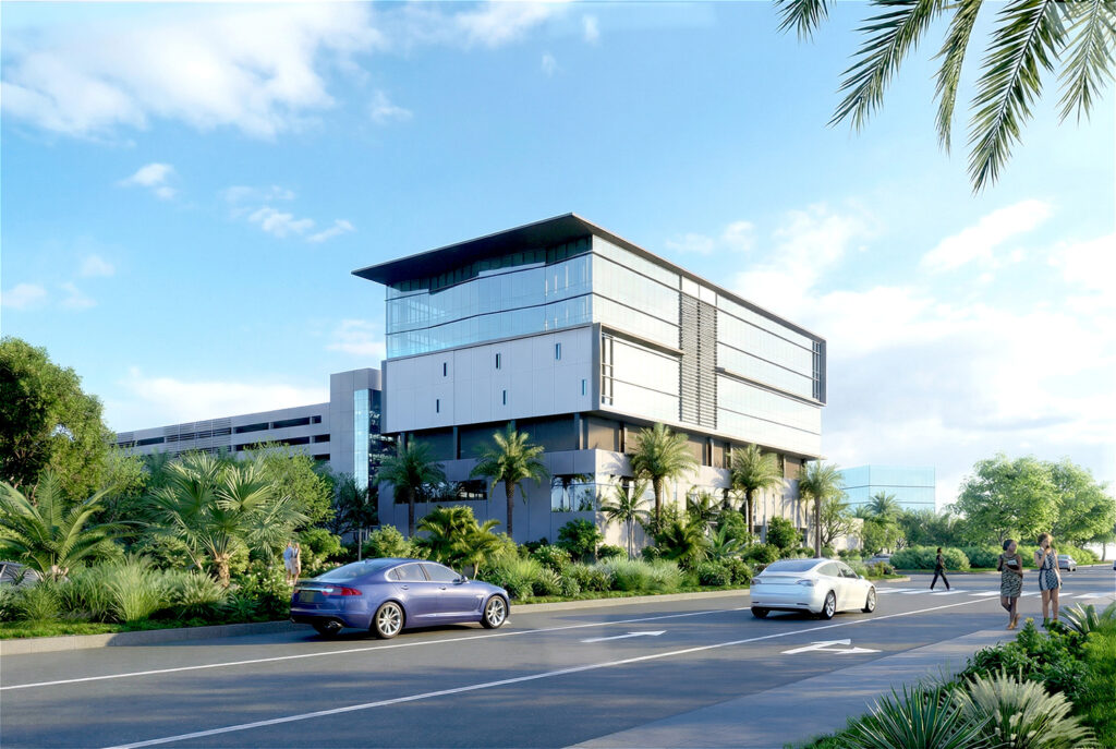 Helen and Jacob Shaham Academic Medical Center rendering