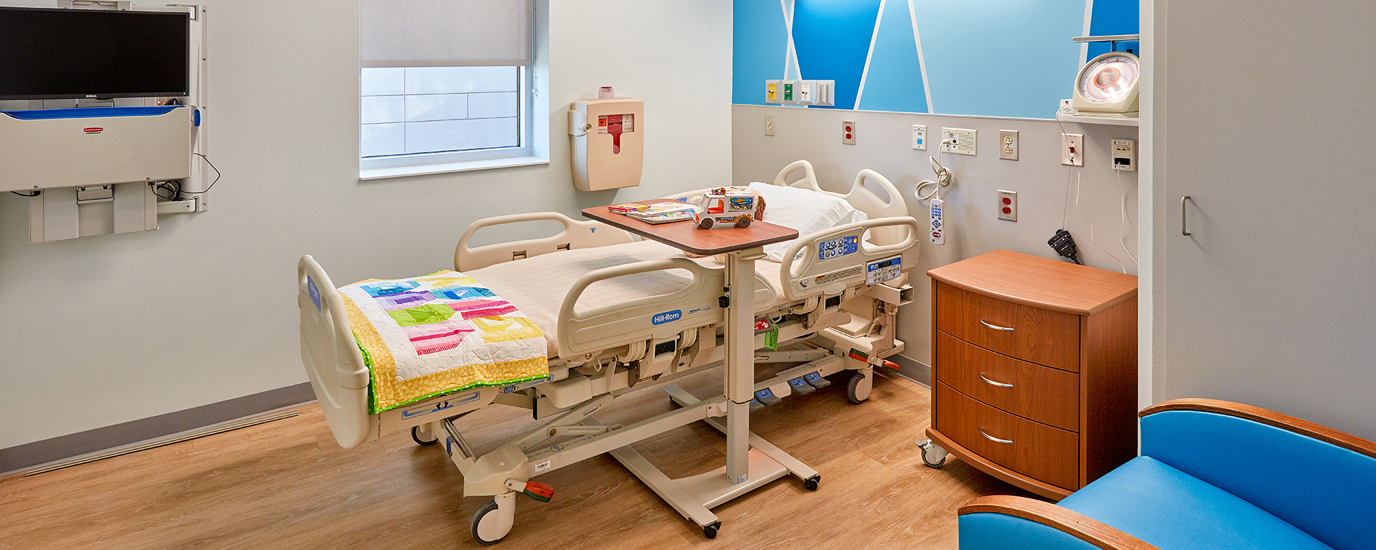 Interior of Beverly Knight Olson Children's Hospital