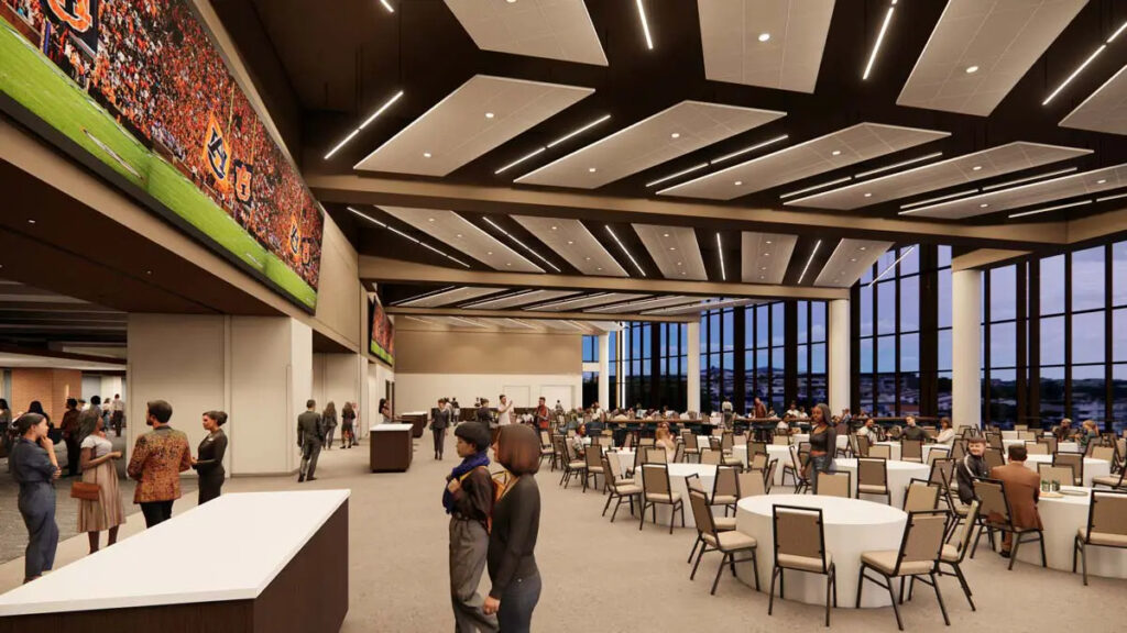 Jordan-Hare North project rendering