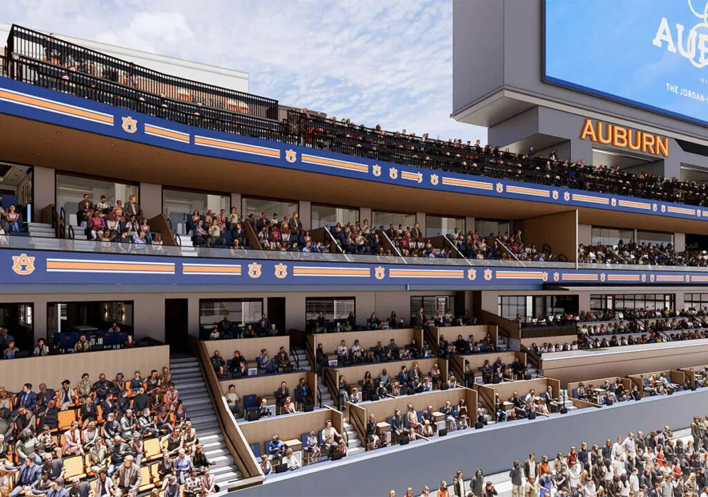 Jordan-Hare North project rendering