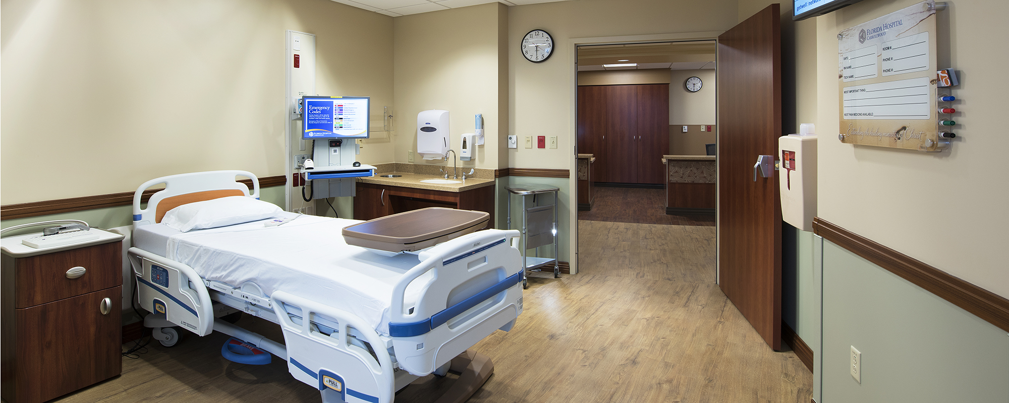 Patient Room at AdventHealth Carrollwood