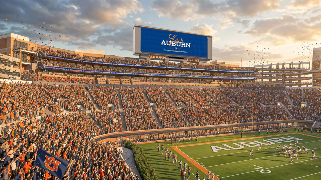 Jordan-Hare North project rendering